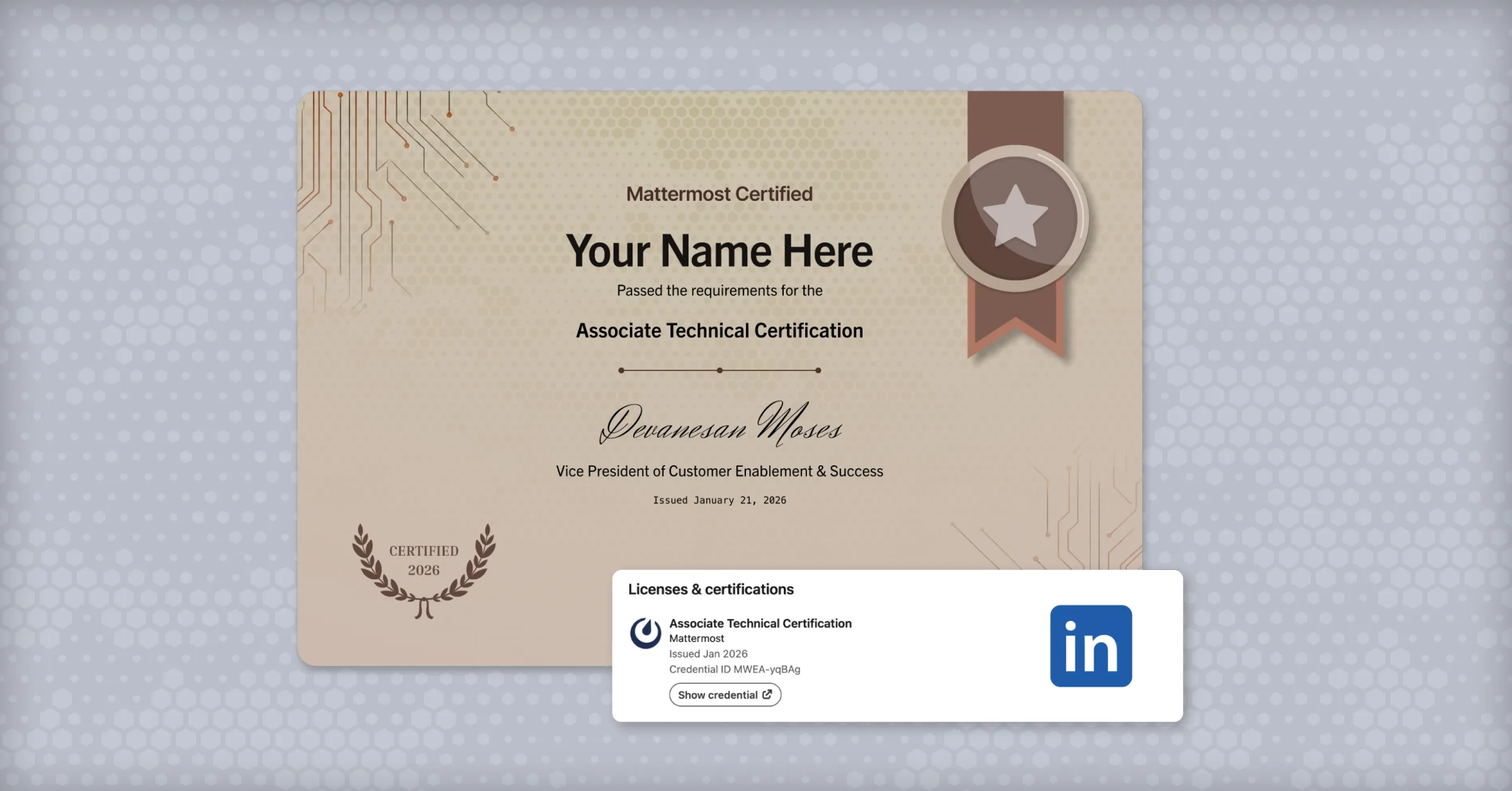 Announcing the Mattermost Certification Program