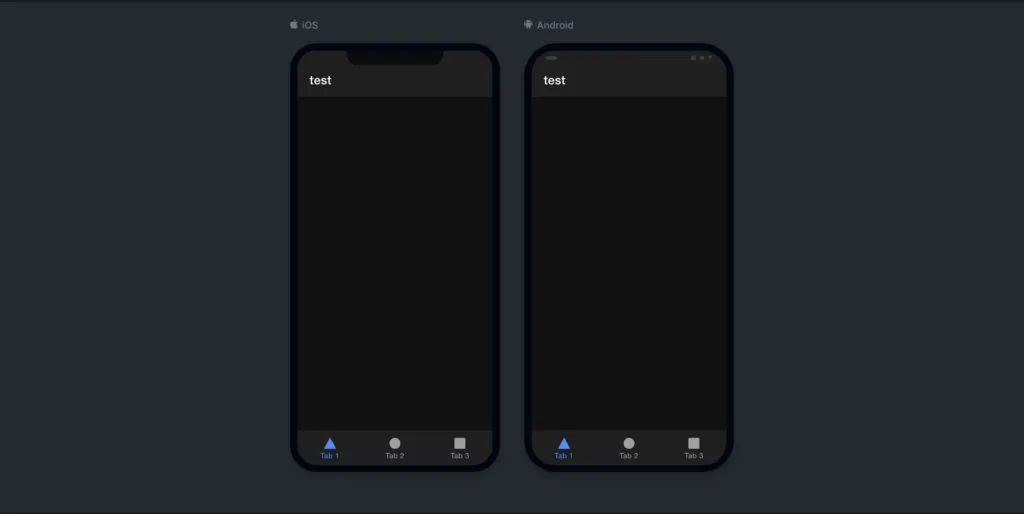 finishing up: a new page with the header test