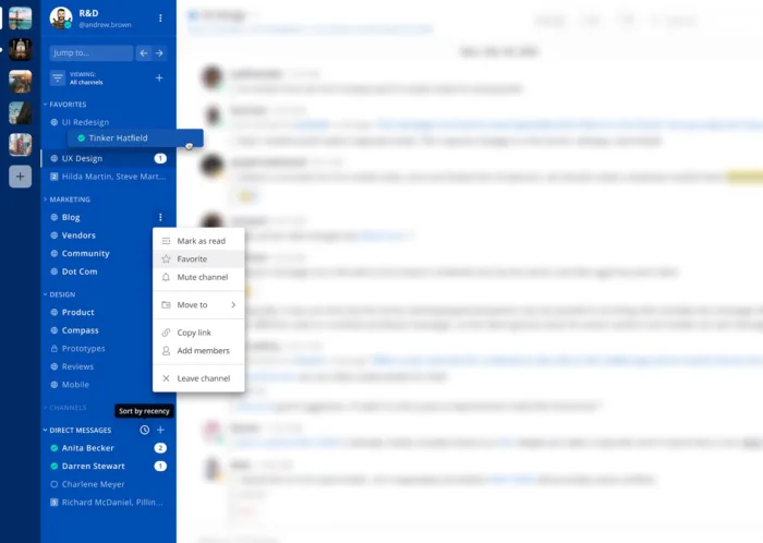 Dev Sneak Peek: Custom categories, drag-and-drop, unread channel filtering & more