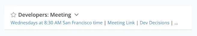Remote meetings