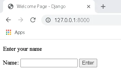 Enter your name
