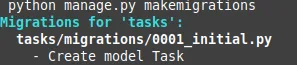 django migration file

