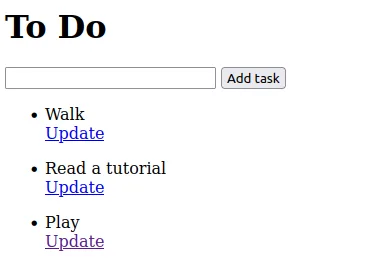 update item on django todo list