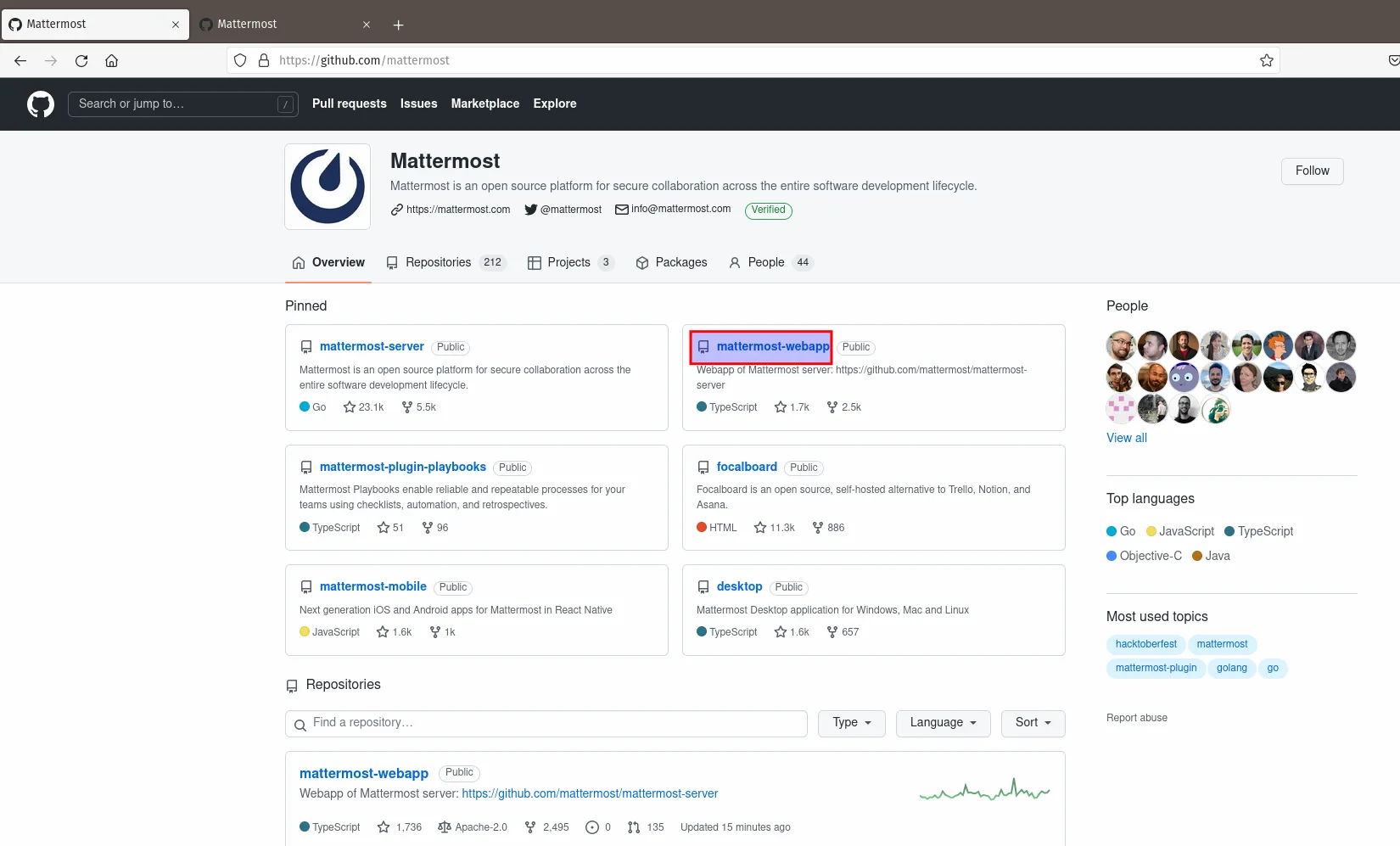 Mattermost server repository