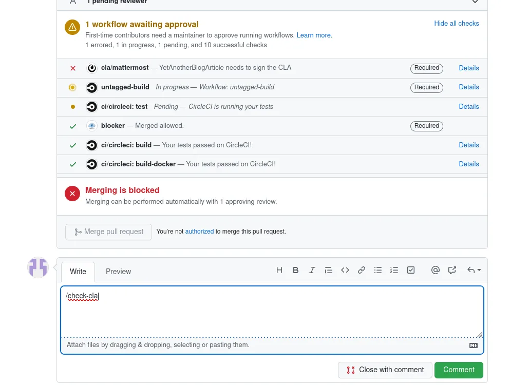 Git pull request