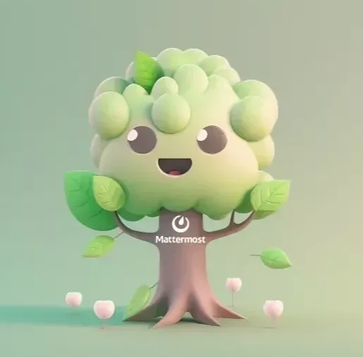 Mattermost plants trees for Hacktoberfest.