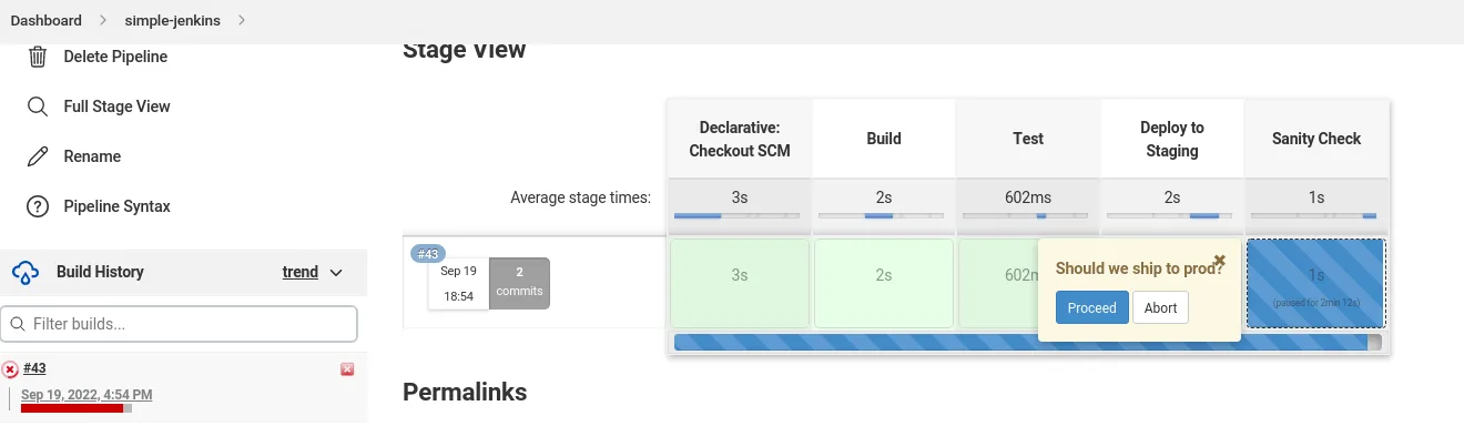 Deployment via Jenkins CI/CD pipeline