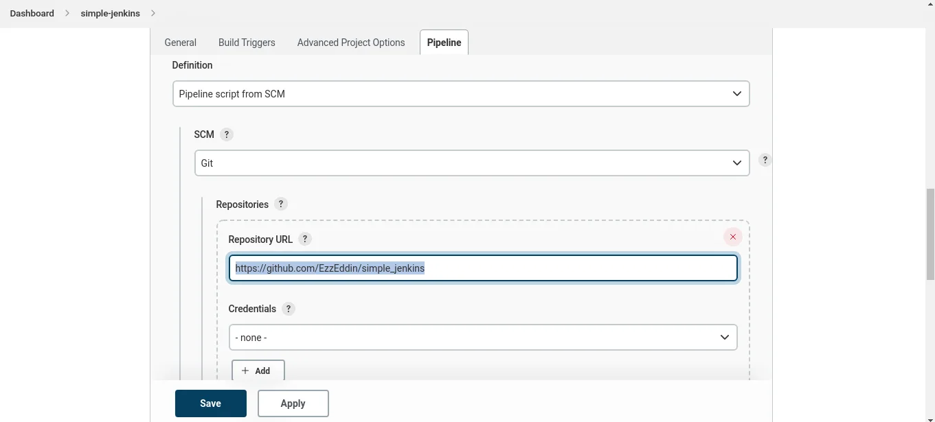 Pipeline script from SCM