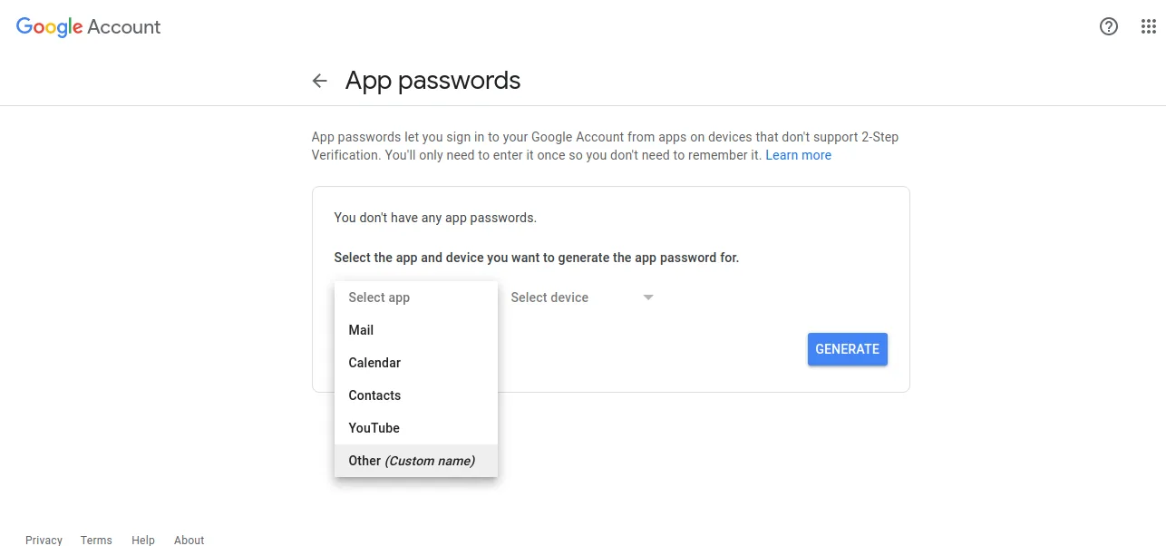 App passwords in Jenkins