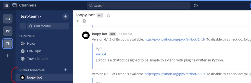 add webhooks to chatbot