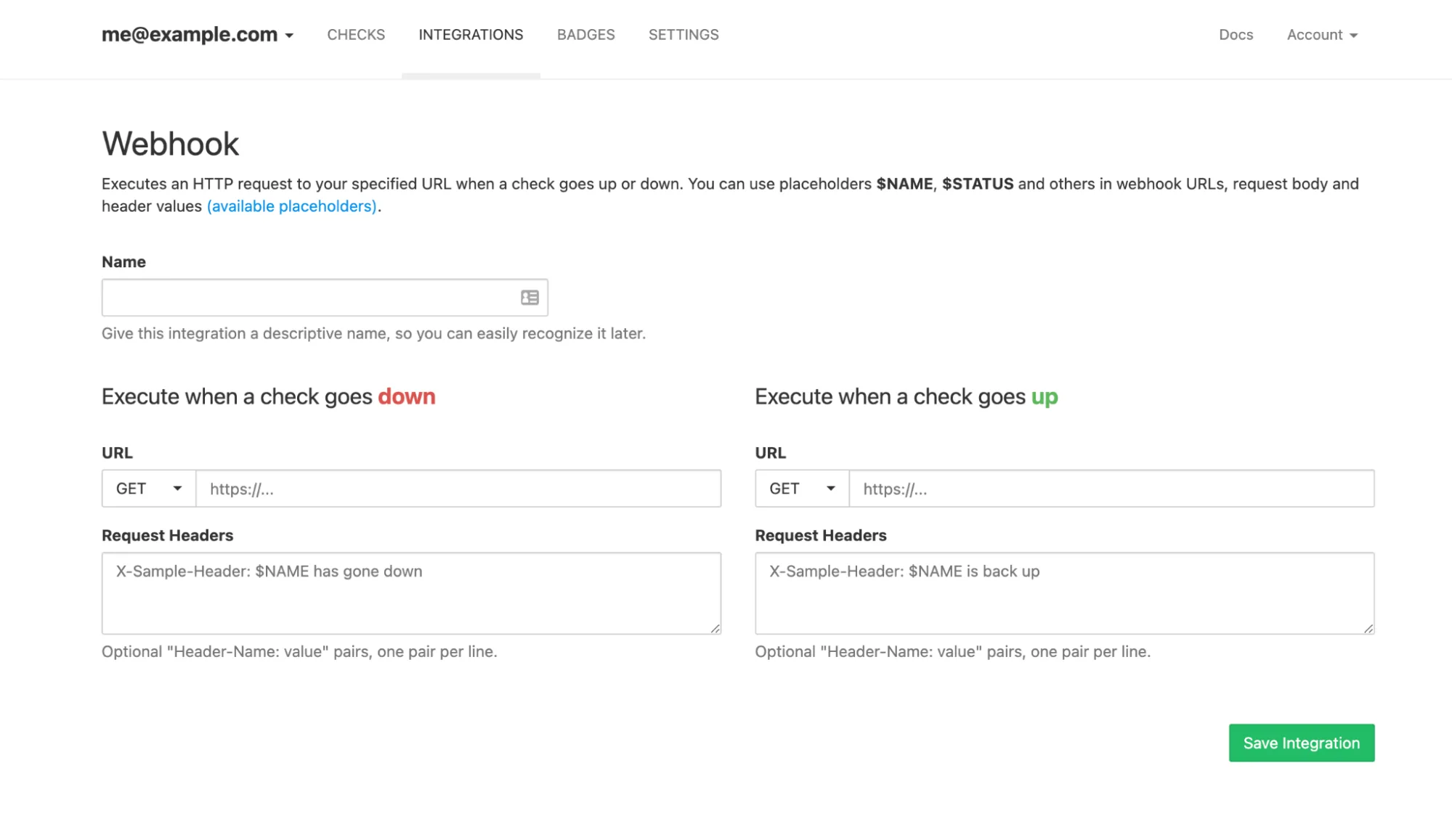 set up incoming webhook in Mattermost