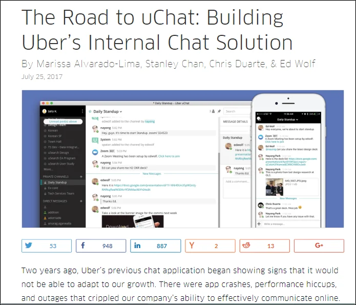 Uber case study