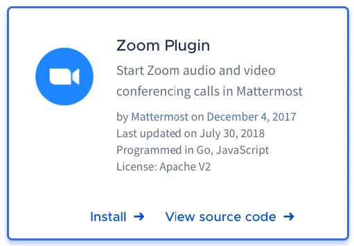 Zoom Plugin