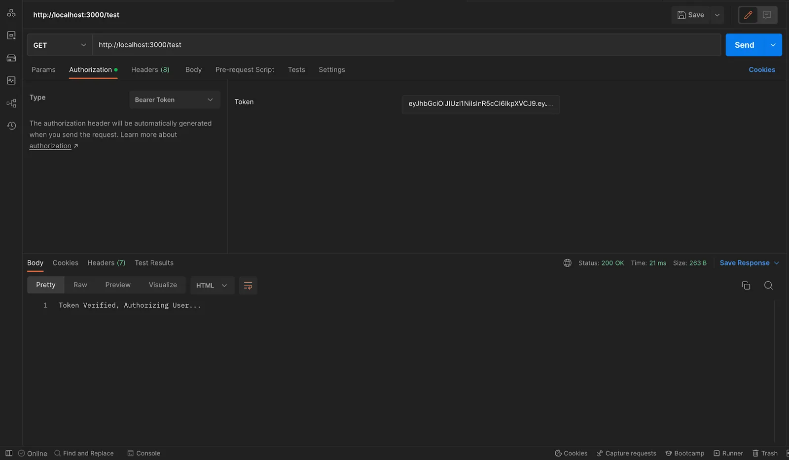 jwt access token verification