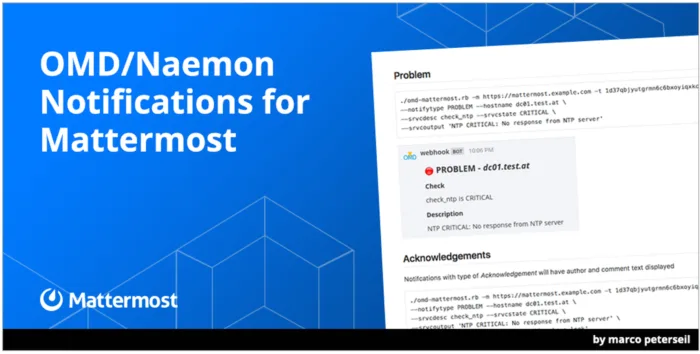 OMD/Naemon Notifications