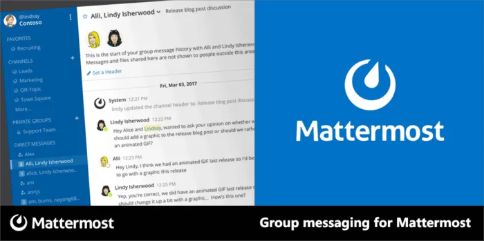Group Messaging Screenshot