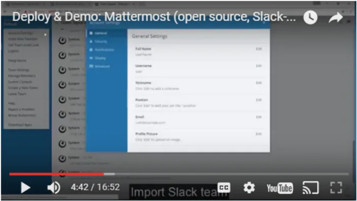 Deploy & Demo YouTube