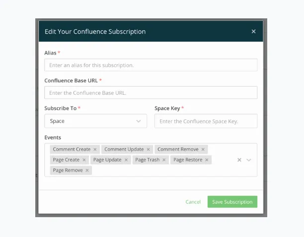 Confluence plugin