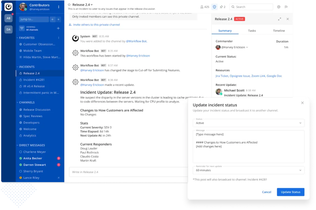 Mattermost Incident Collaboration now includes improved communication, automation, and history for incident response teams