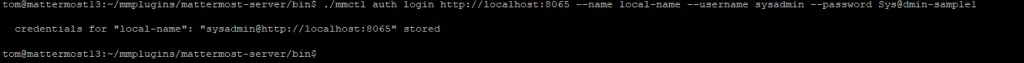 Store your credentials for uploading
