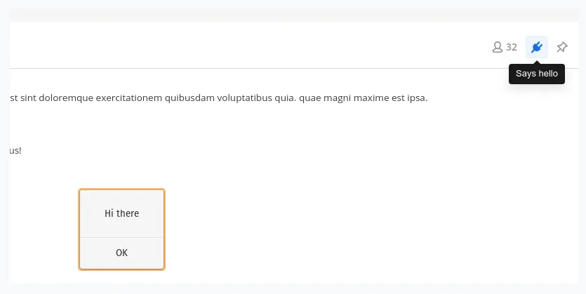 Mattermost web app plugins