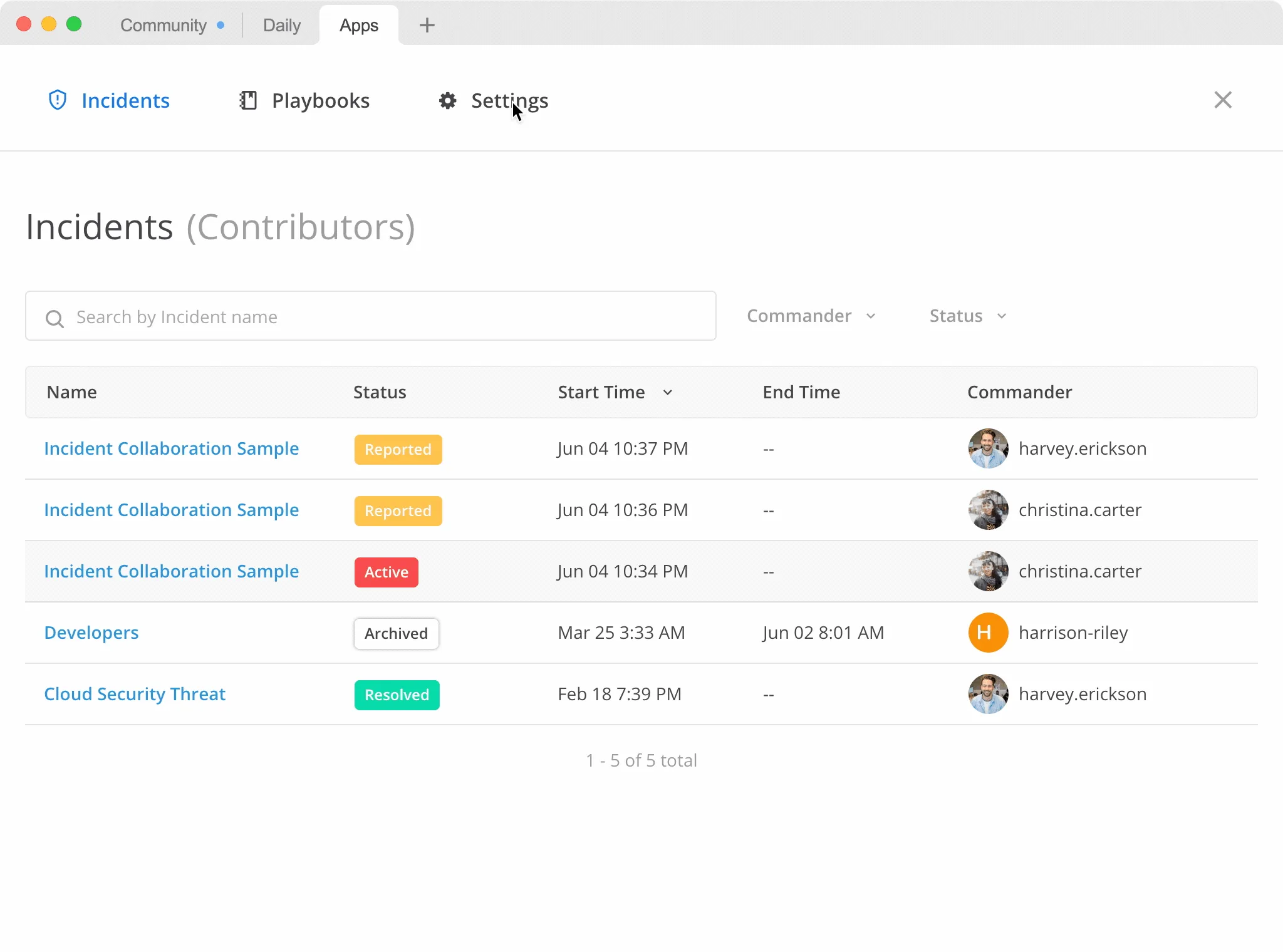 Create playbooks so that they are better curated for the rest of the team in Mattermost v5.36.