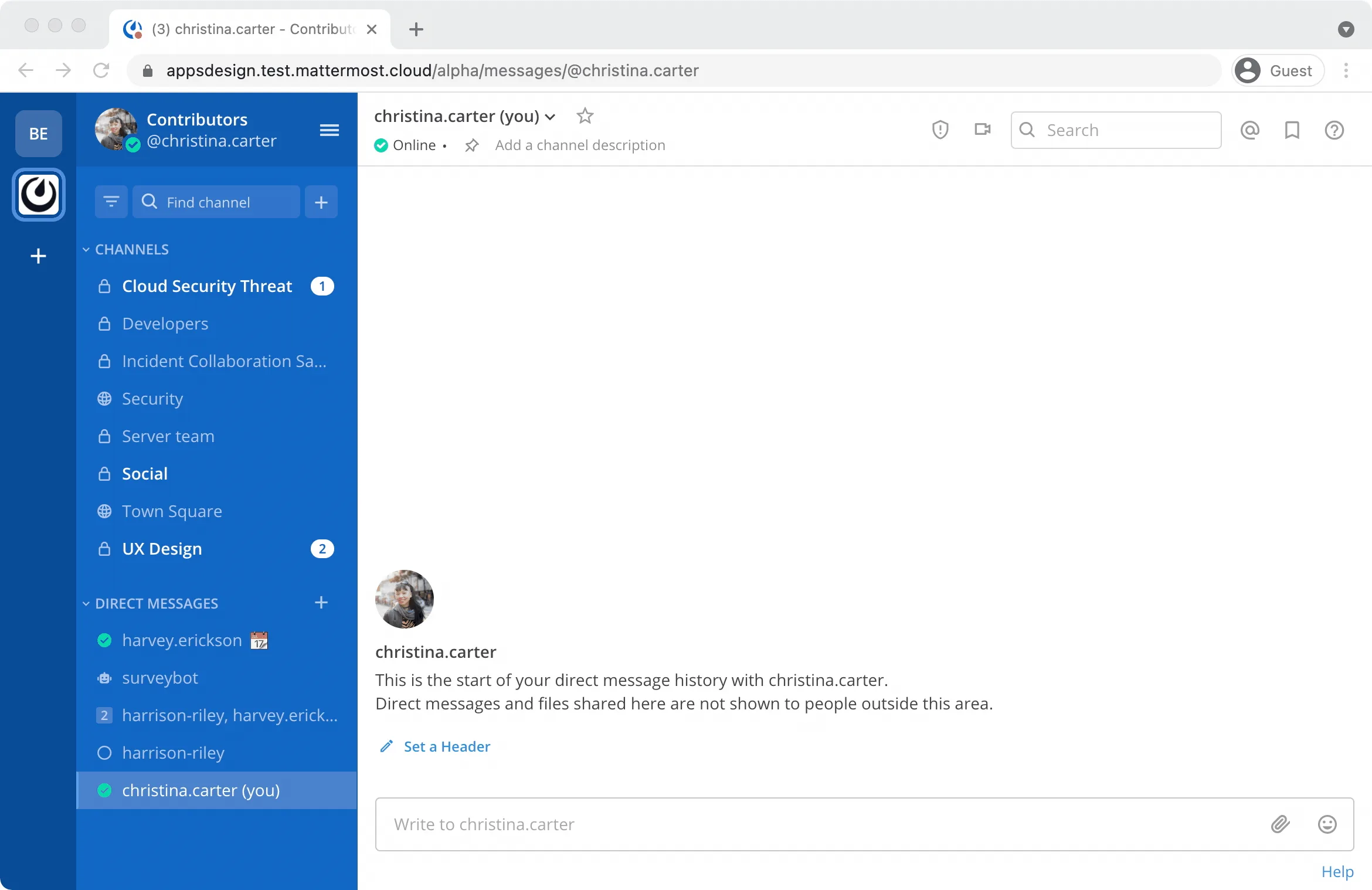 Configure playbooks to send an ephemeral welcome message every time a new participant joins the channel in Mattermost v5.36.