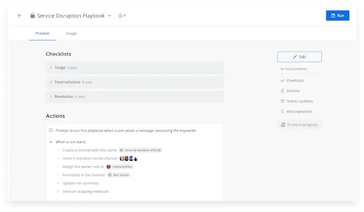 Playbook previews Mattermost 6.1