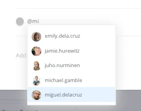 mattermost v6.2 @mention autocomplete
