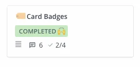 Mattermost v6.4: Card badges in Boards