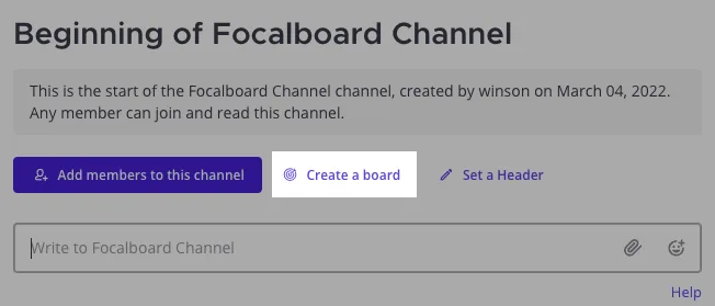 Mattermost v6.35: Channel intro link to Boards