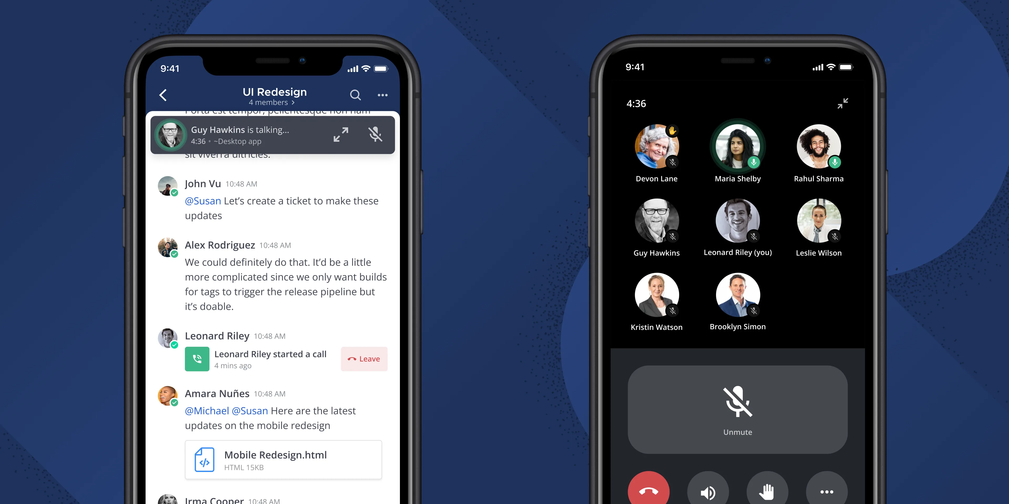 Mattermost v7.0 - Mobile Calls
