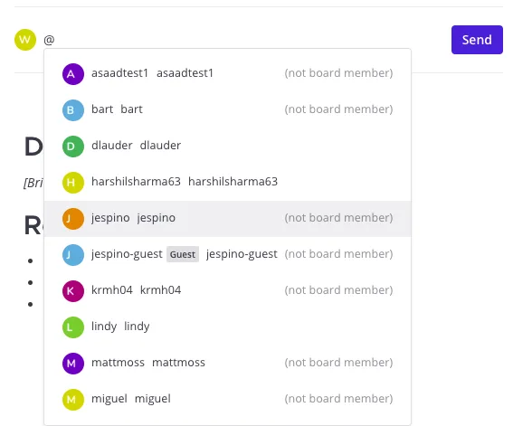 Mattermost v7.4: Autocomplete