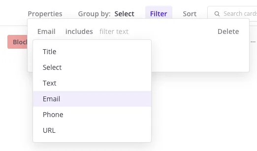 Mattermost v7.5: Boards filters