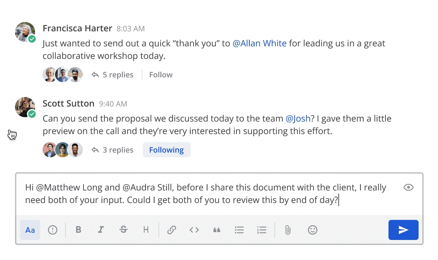 Mattermost v7.7: Message priority
