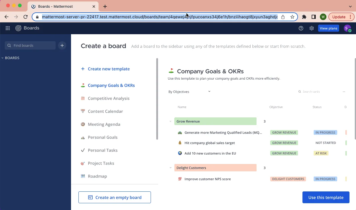 Mattermost v7.9: System and team Administrator access to boards