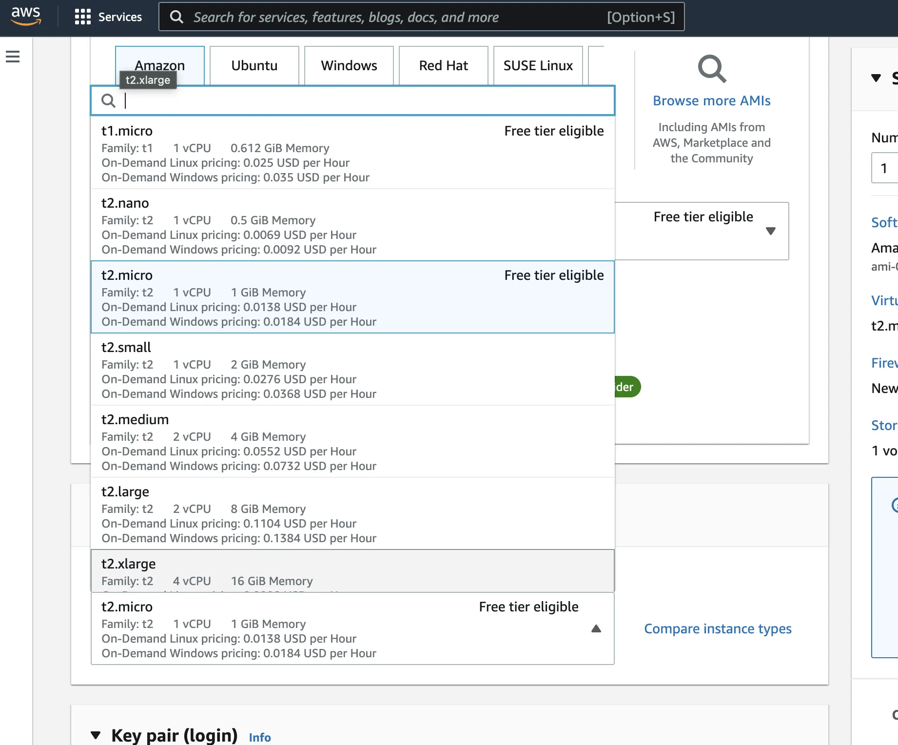 AWS T2.micro