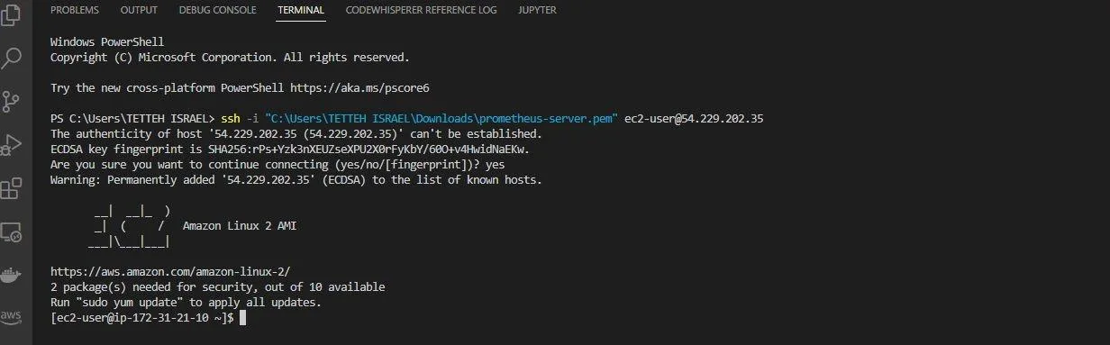 Install Prometheus