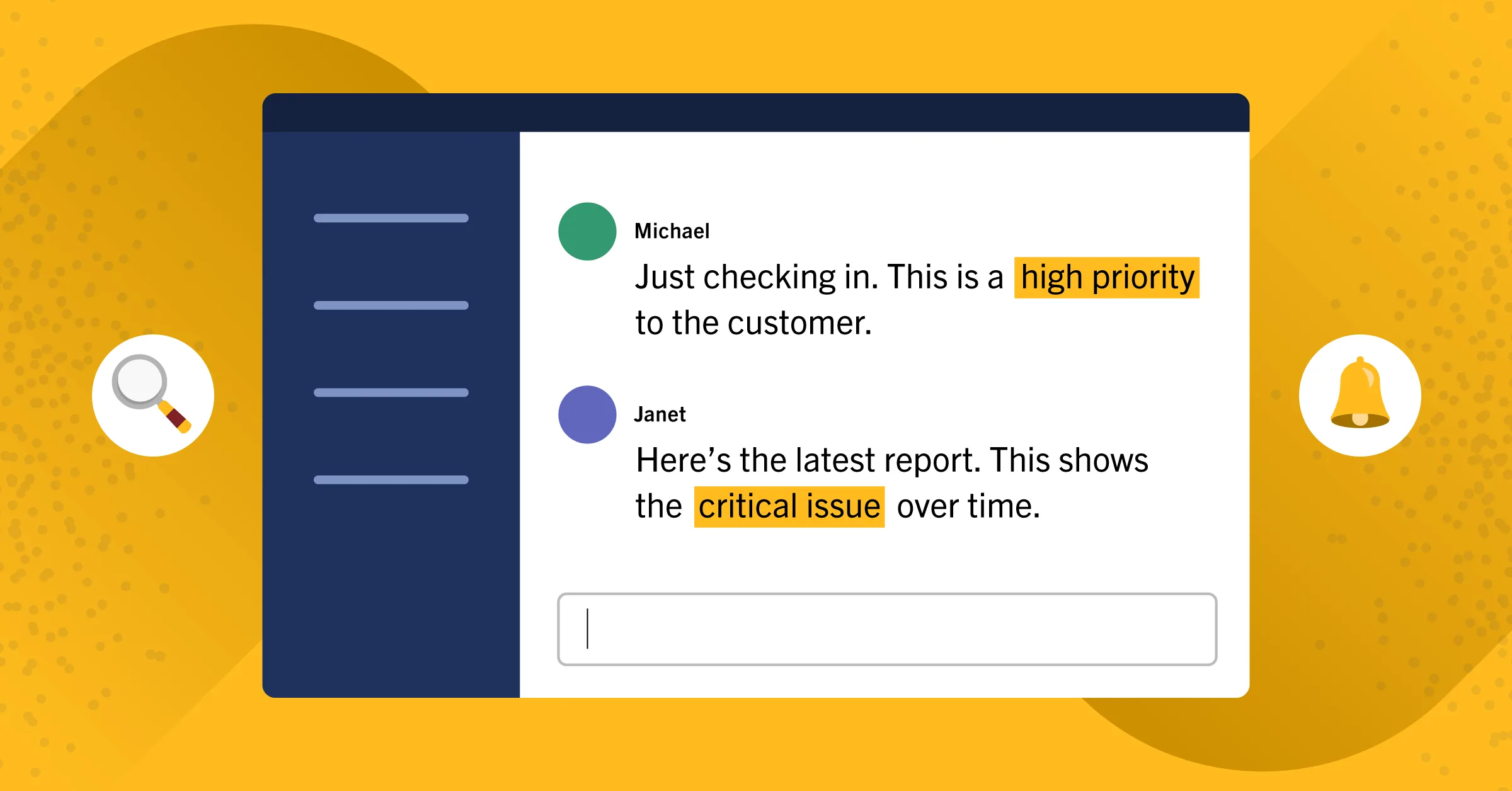 Passively track keywords in Mattermost