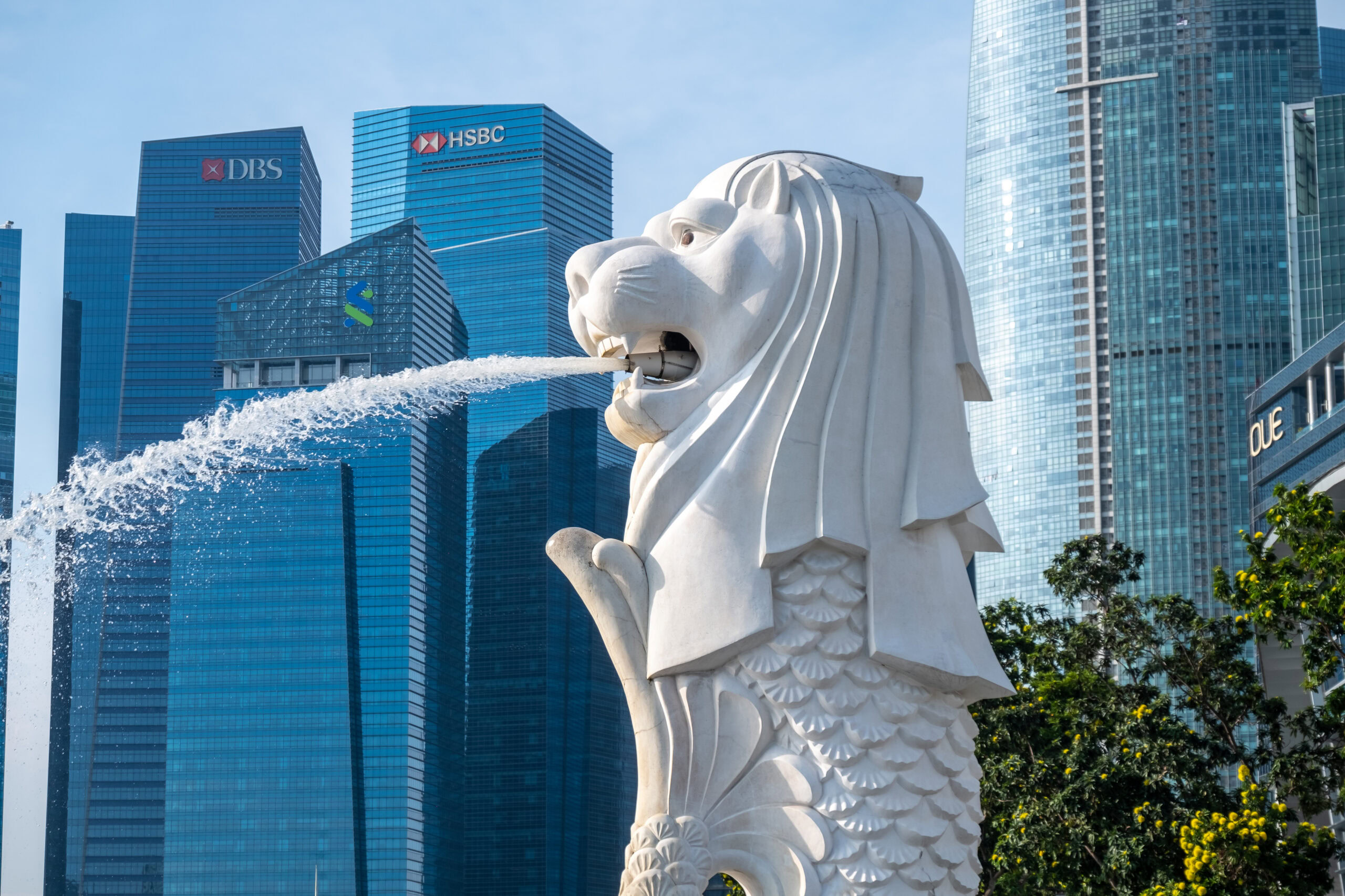 Singapore skyline at GovWare