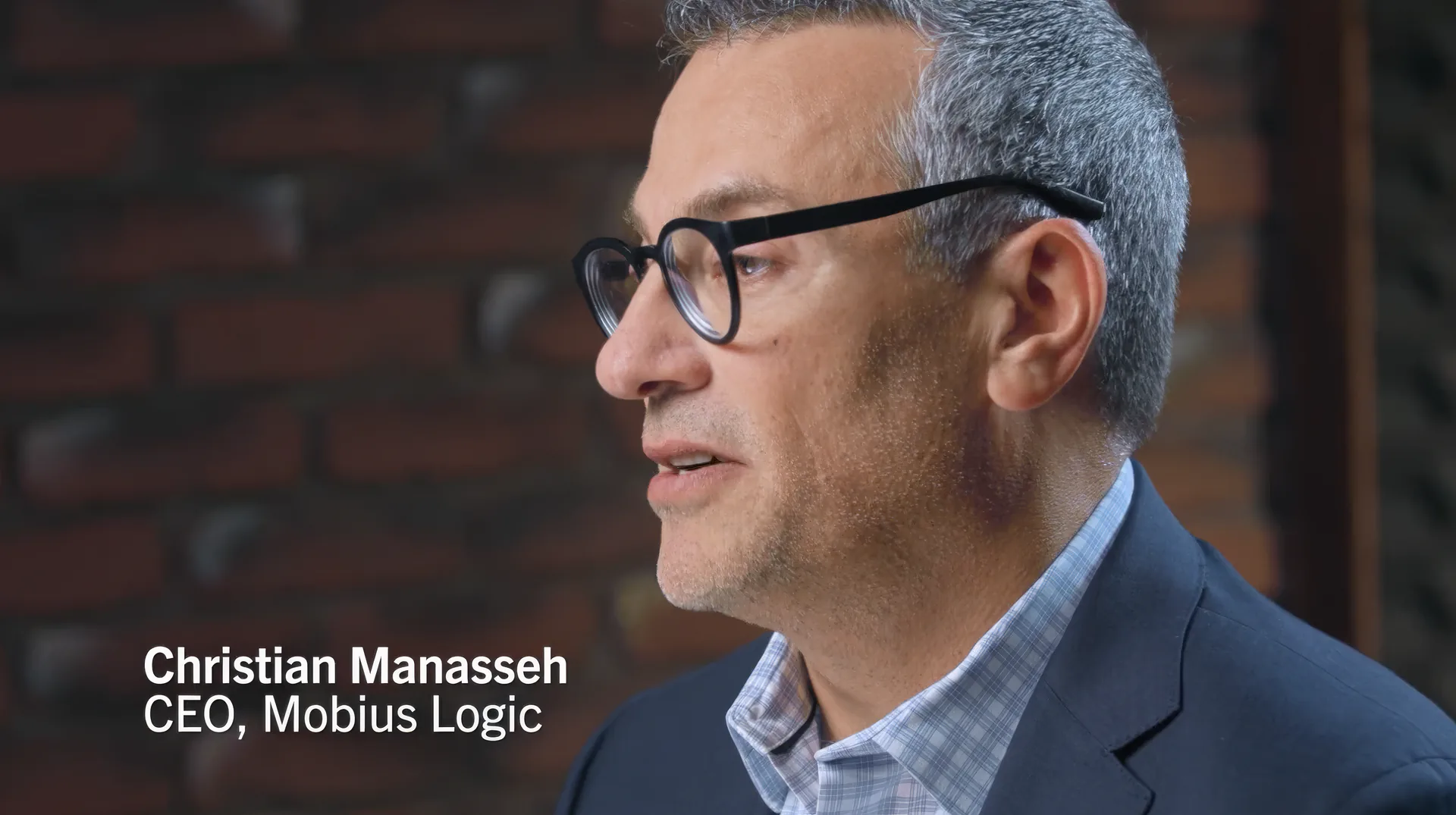 Christian Manasseh, CEO of Mobius Logic