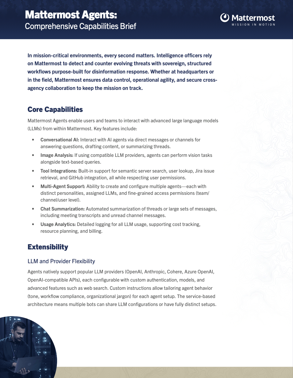 Mattermost Agents capabilities brief