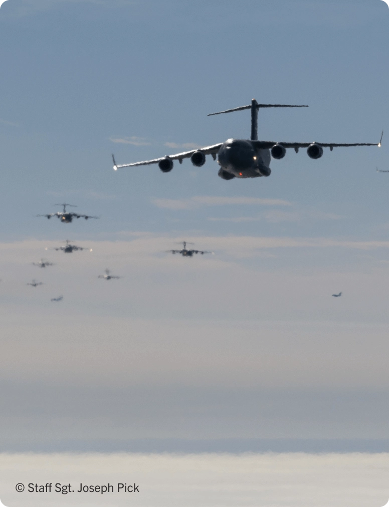 US Air Force planes