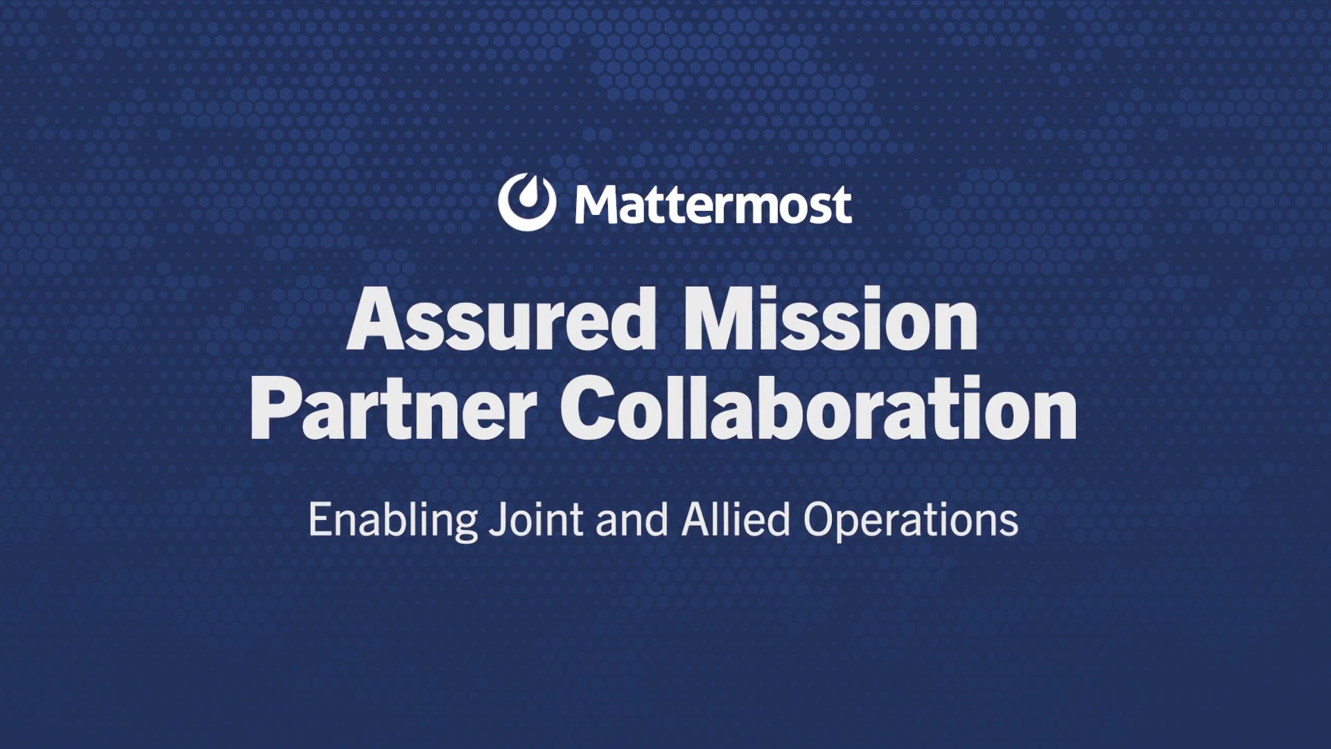 Assured Mission Partner Collaboration