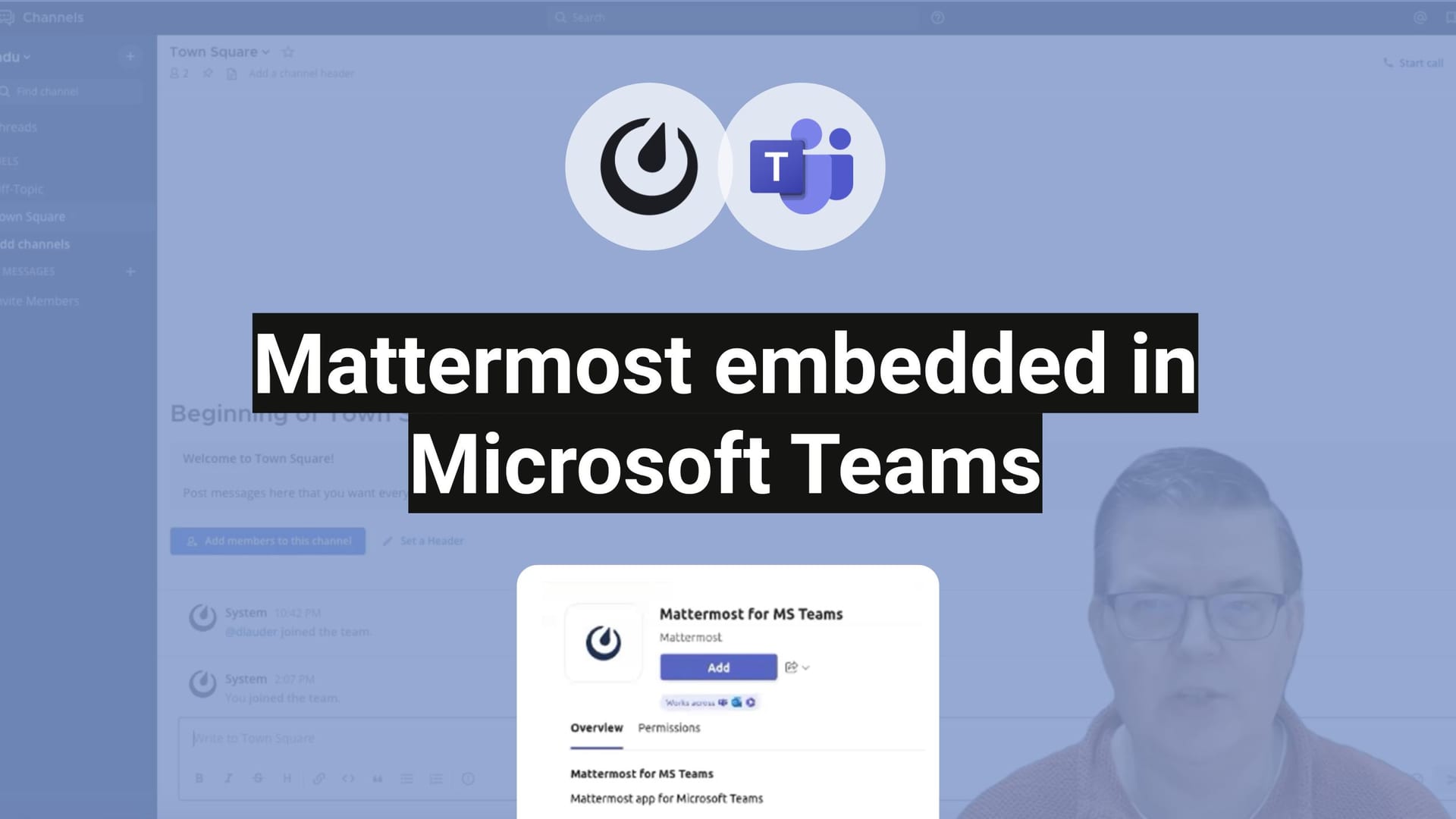 Mattermost embedded in Microsoft Teams