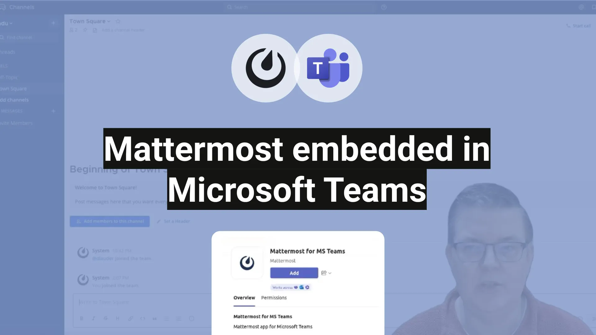 Mattermost embedded in Microsoft Teams