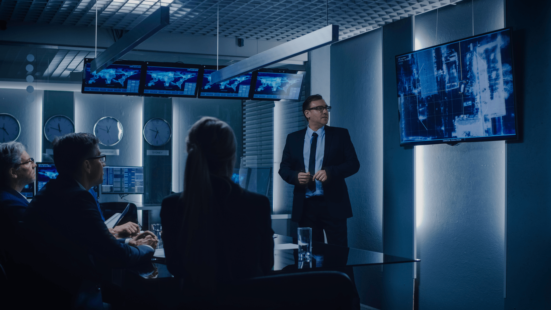 Mission-critical operations team collaborating