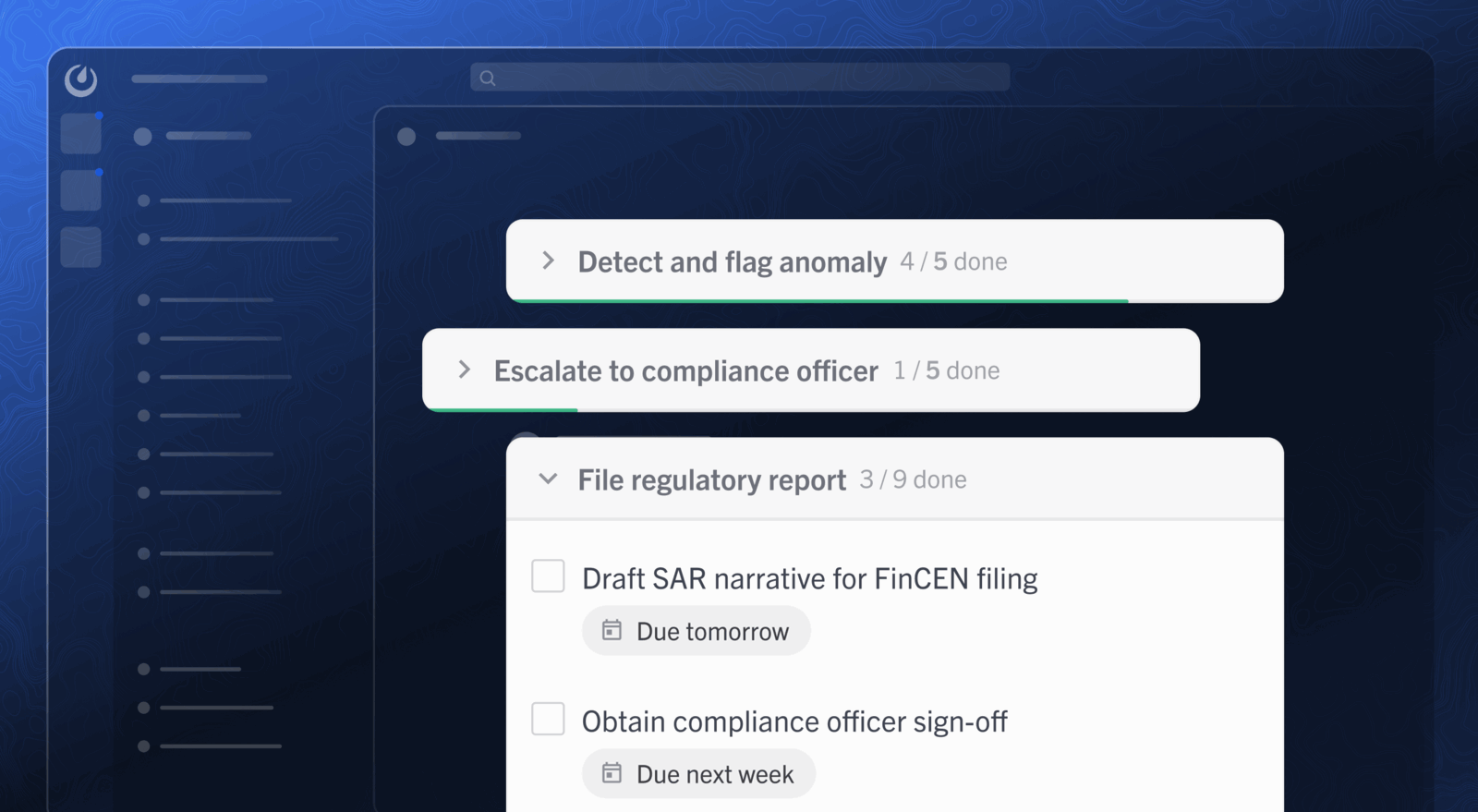 Financial Services Playbook Checklists
