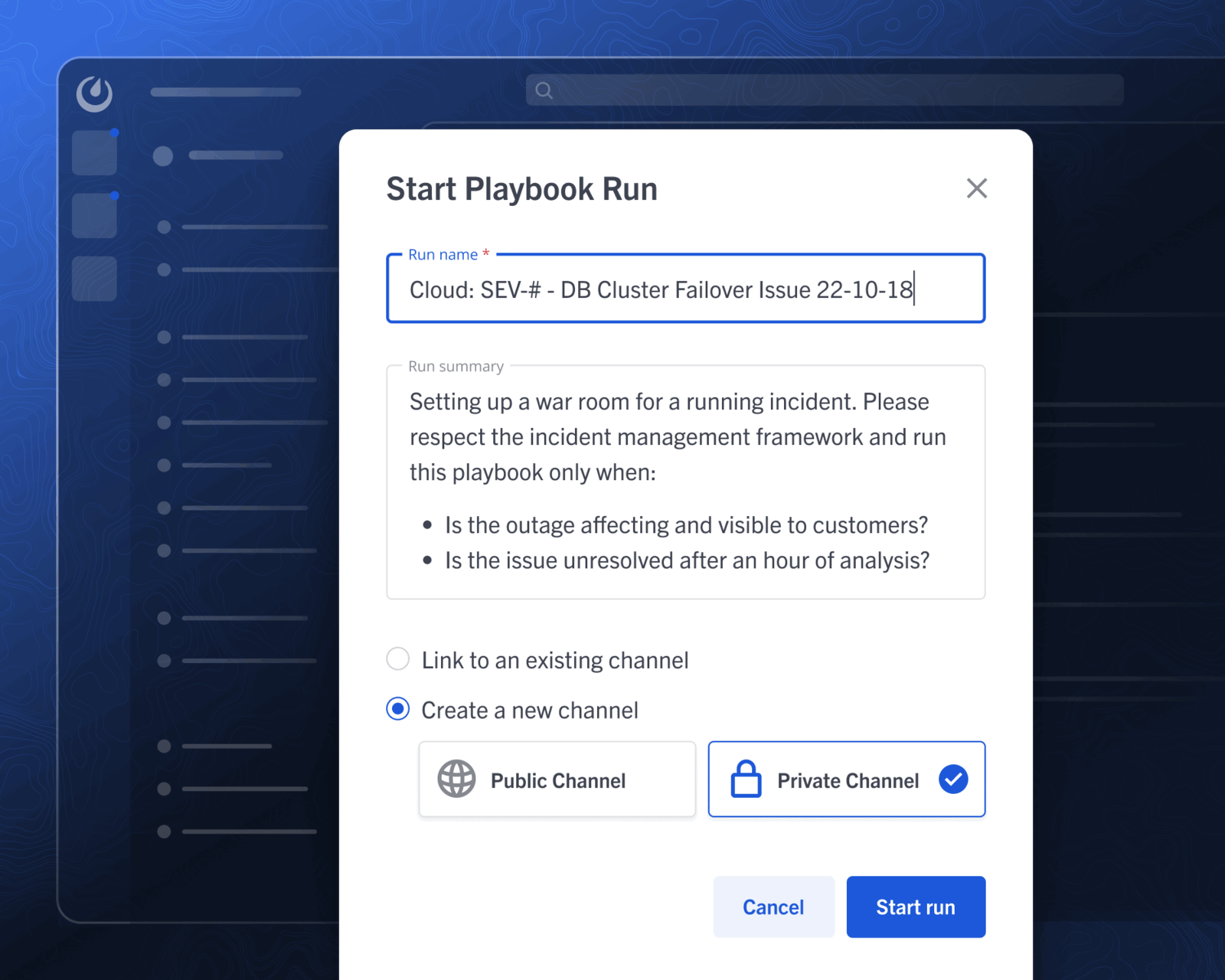Technology Start Run