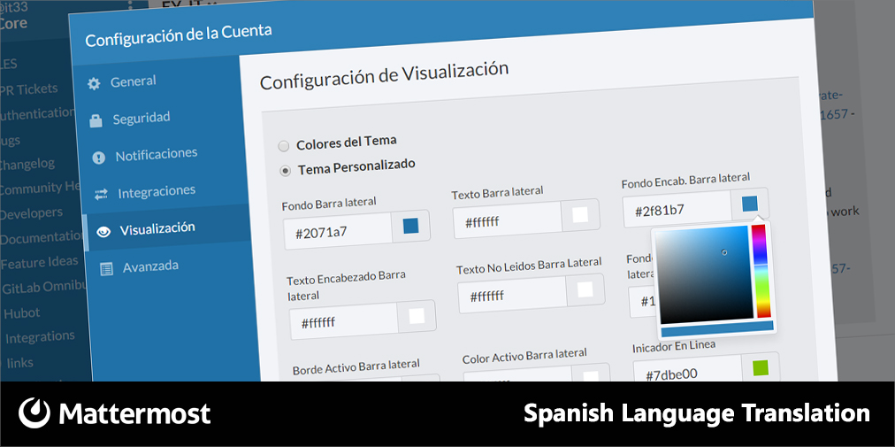 Mattermost 2.0 offers Spanish language translation